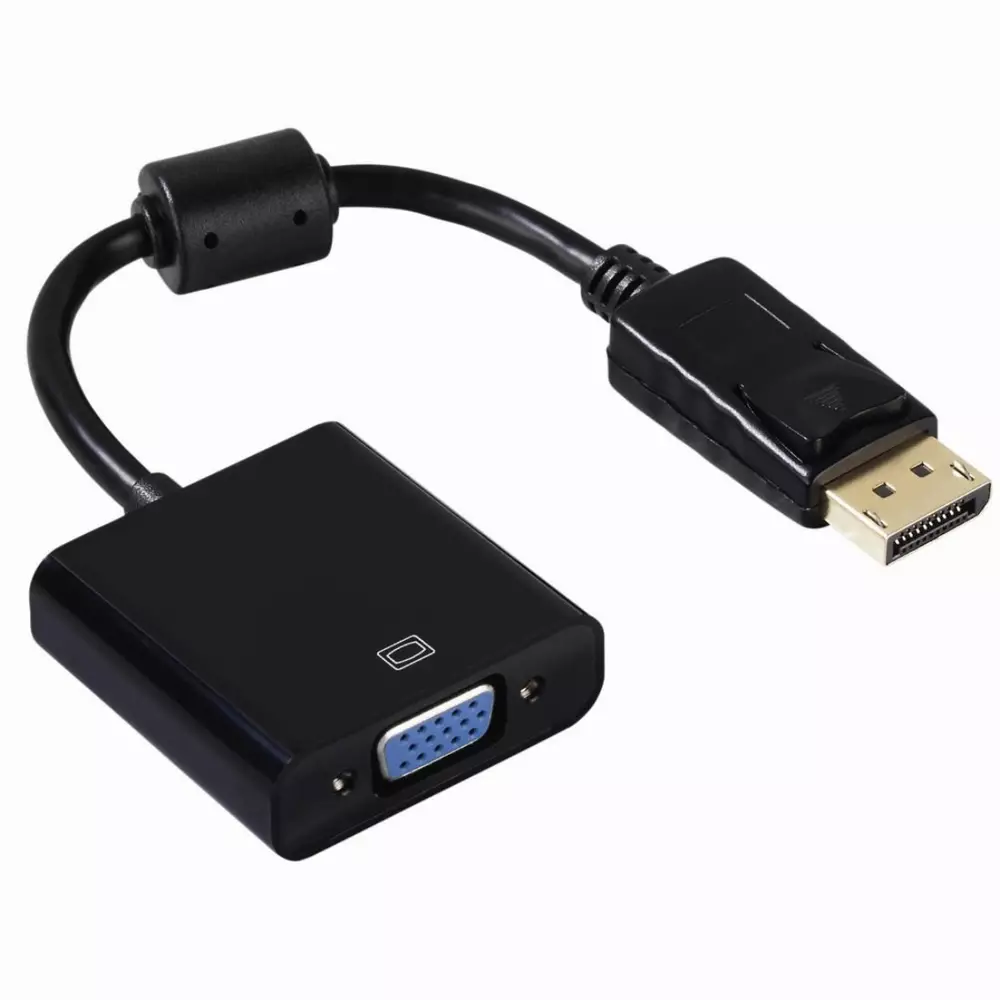 Адаптер HAMA  53772 Display port мъжко- VGA женско, 3 звезди