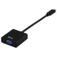 Адаптер HAMA 135727 USB-C  - VGA, Full HD, 3 звезди, Черен
