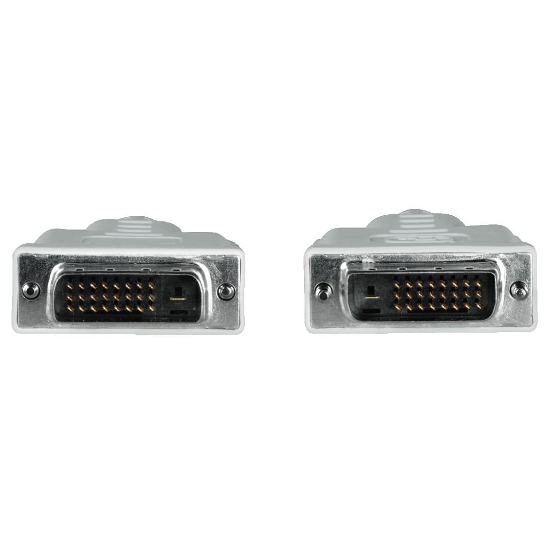 Кабел HAMA 45077 DVI-D мъжко - DVI-D мъжко, двойно екраниран, 1.8 m