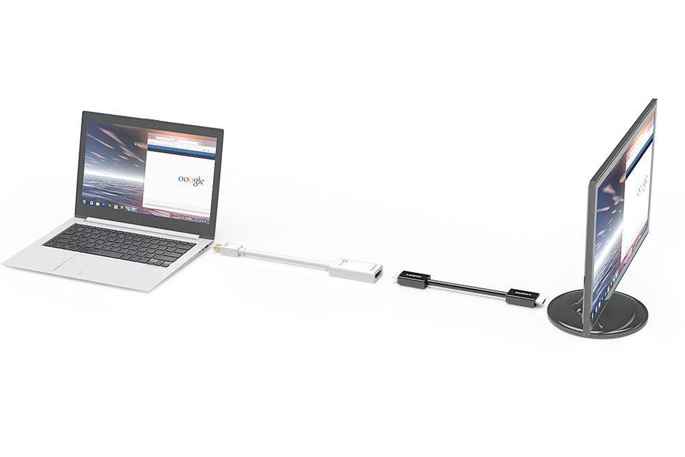 Адаптер j5create JDA159,  mini DisplayPort към 4K HDMI, 125мм