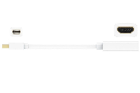 Адаптер j5create JDA159,  mini DisplayPort към 4K HDMI, 125мм
