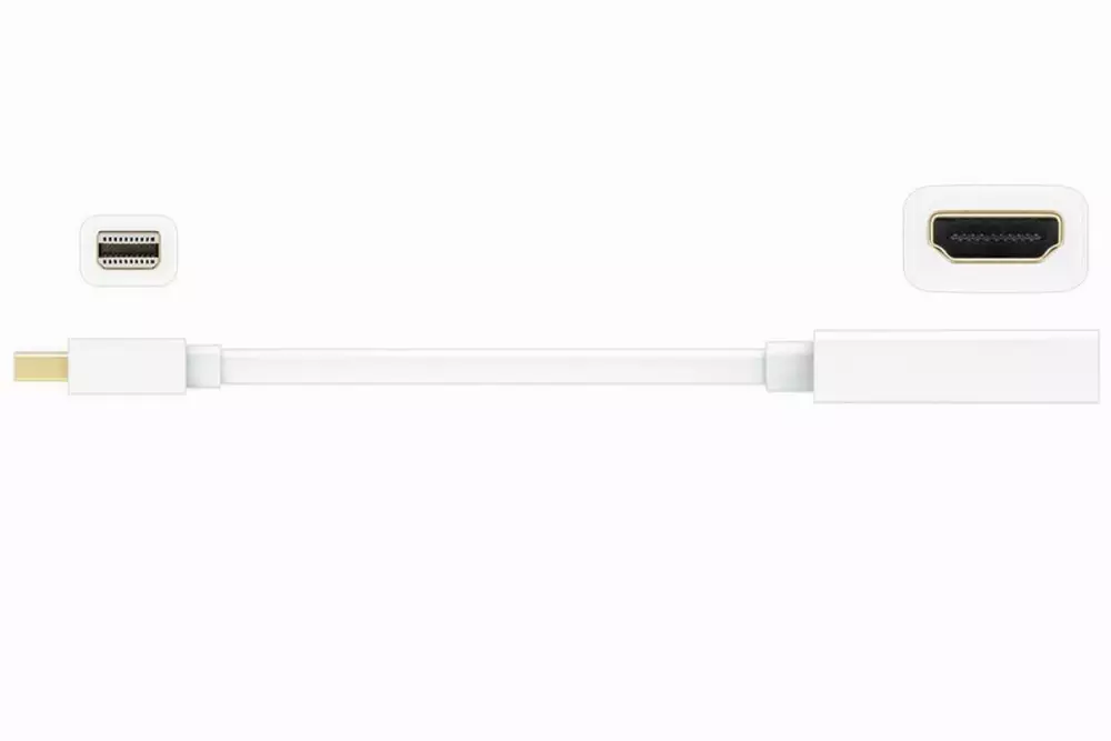 Адаптер j5create JDA159,  mini DisplayPort към 4K HDMI, 125мм