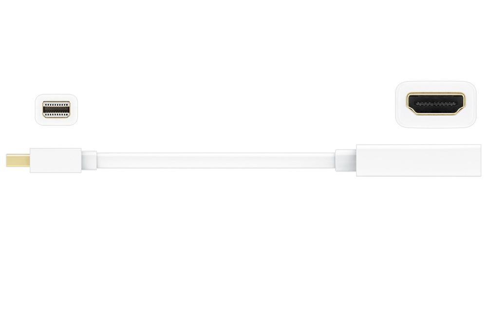 Адаптер j5create JDA159,  mini DisplayPort към 4K HDMI, 125мм