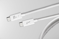 Адаптер j5create JUCX01, USB-C 3.1 към USB Type-C,10Gb/s, коаксиален кабел, 70 cm, бял