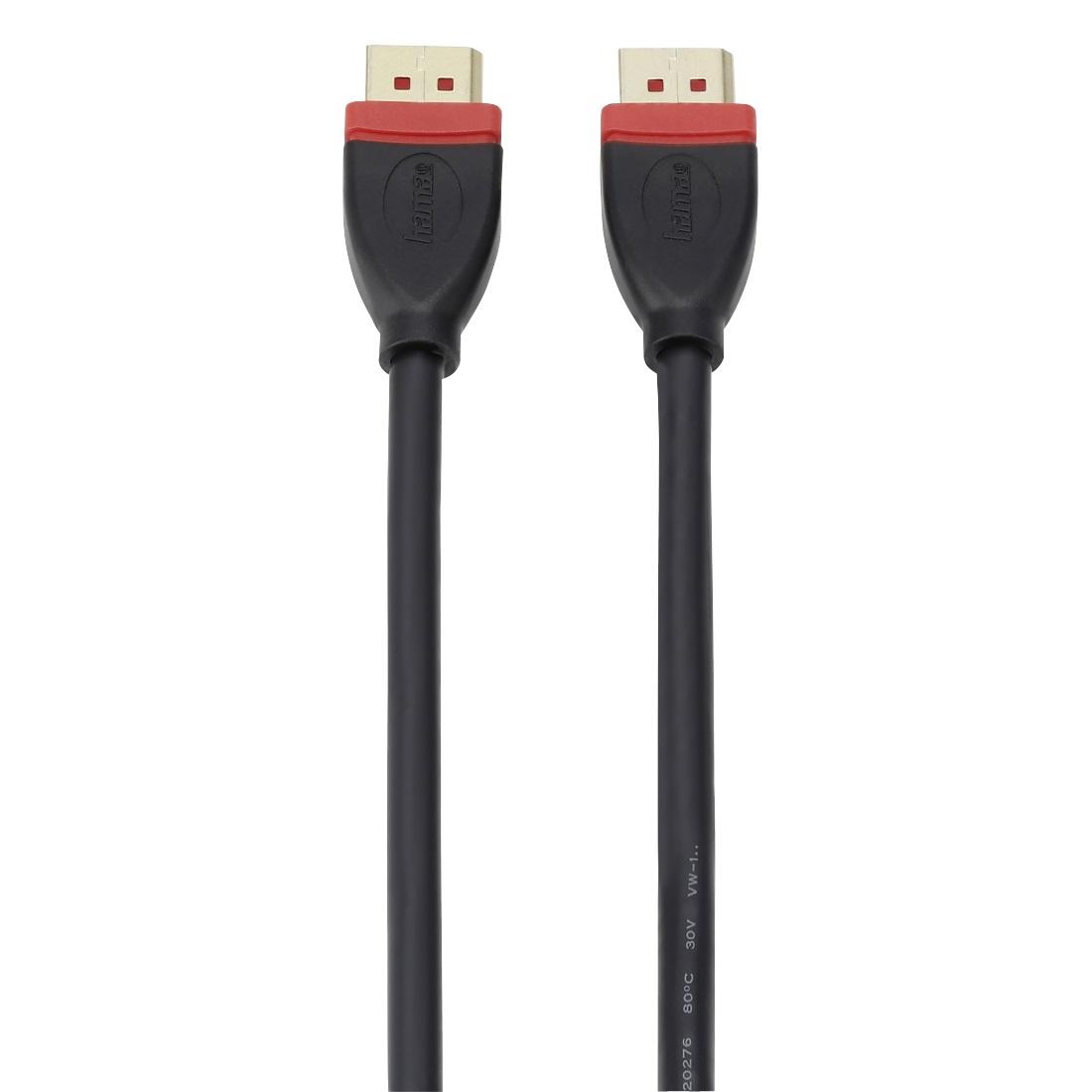Кабел HAMA 53777 DisplayPort v.1.4 мъжко - DisplayPort v.1.4, 1.8 м, 8K Ultra HD, 3 звезди