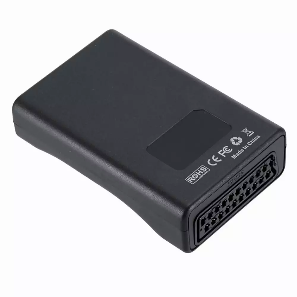 Видео конвертор Estillo ASK-ST001, Scart към HDMI, черен