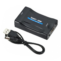 Видео конвертор Estillo ASK-ST001, Scart към HDMI, черен