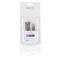 Кабел конвертор Ewent EW1116, USB-A мъжко - Сериен порт RS232
