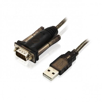 Кабел конвертор Ewent EW1116, USB-A мъжко - Сериен порт RS232