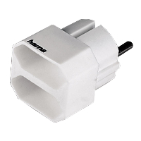 Разклонител HAMA 47631 Шуко/2хЕвро букси, 2 бр,/опаковка