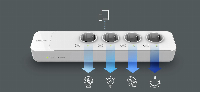 Смарт разклонител D-Link Wi-Fi Smart Power Strip DSP-W245/E