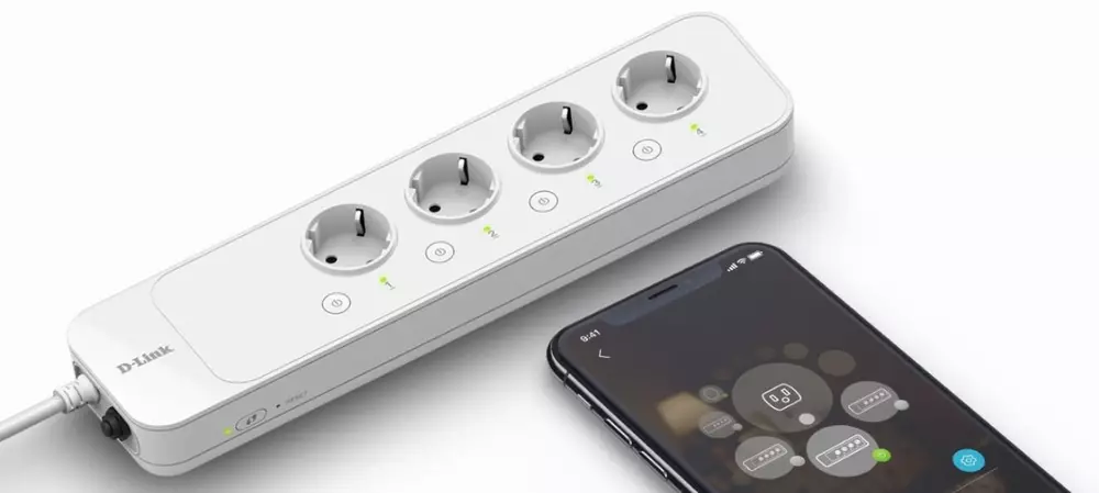 Смарт разклонител D-Link Wi-Fi Smart Power Strip DSP-W245/E