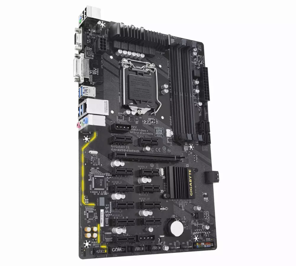 Дънна платка GIGABYTE B250 Fintech Mining