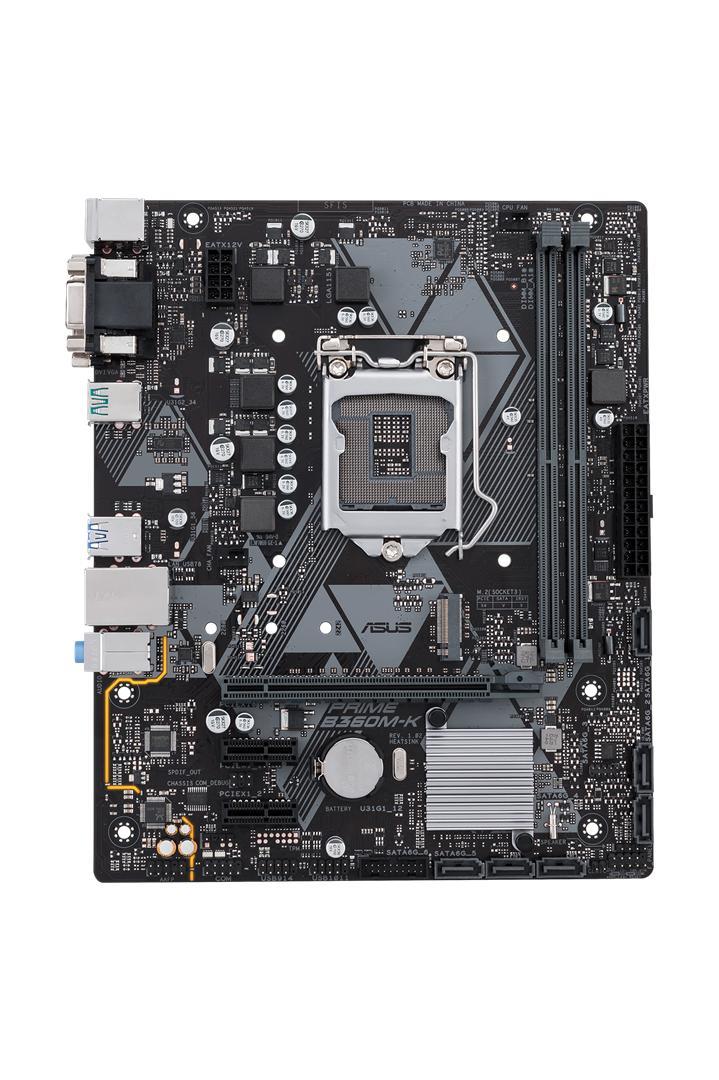 Дънна платка ASUS PRIME B360M-K