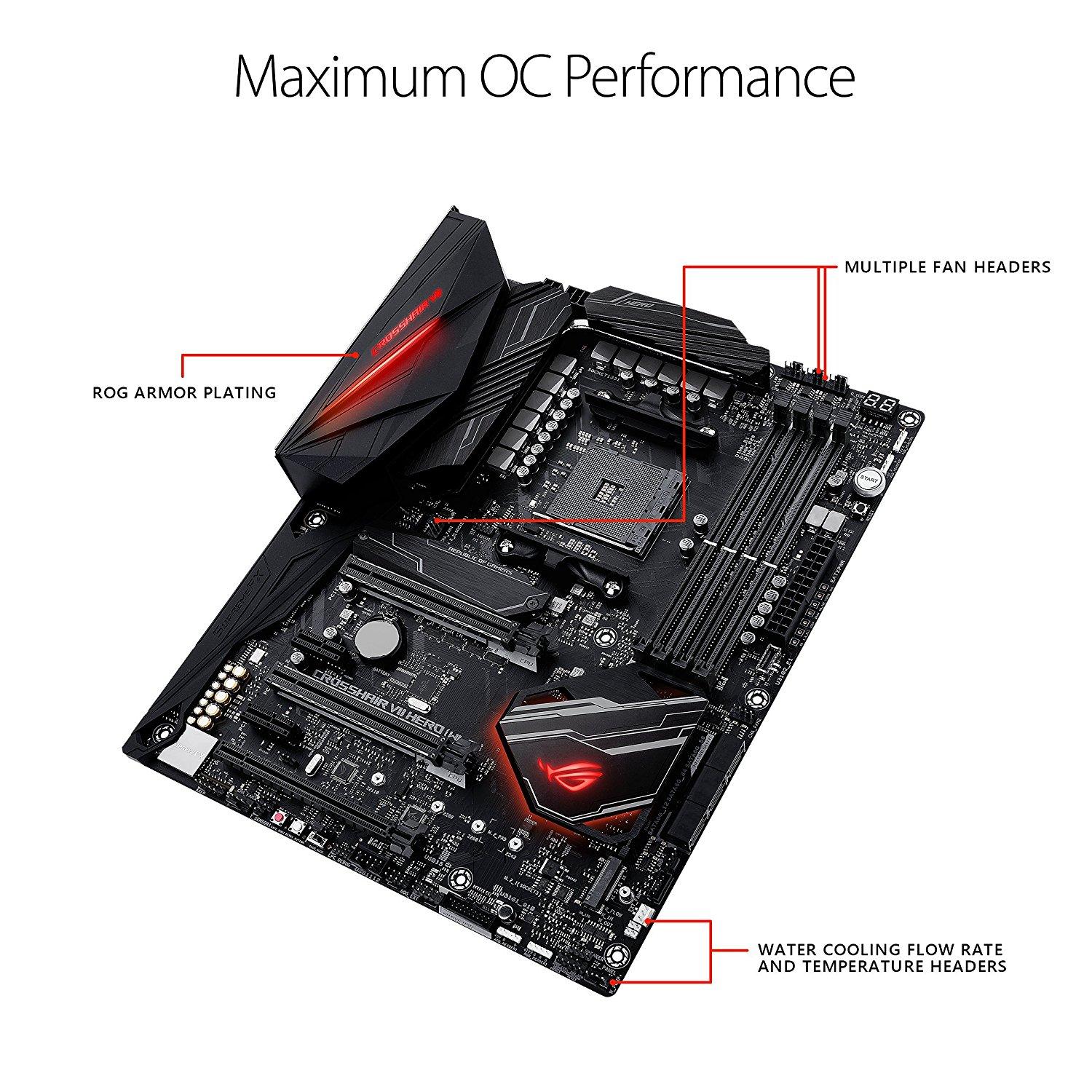 Дънна платка ASUS ROG CROSSHAIR VII HERO (Wi-Fi)