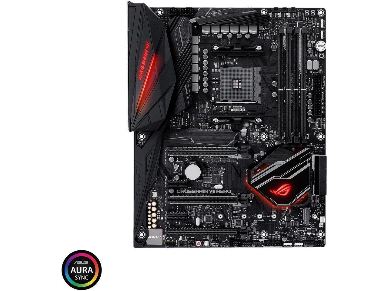 Дънна платка ASUS ROG CROSSHAIR VII HERO