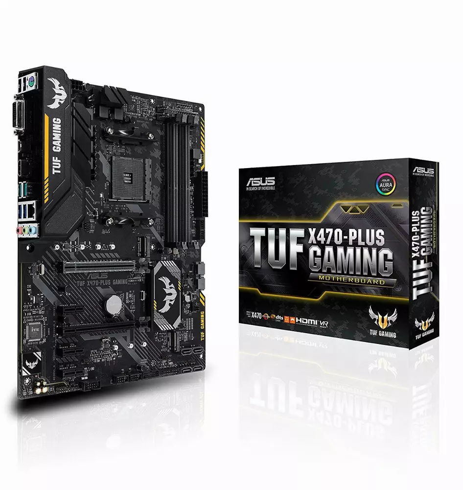 Дънна платка ASUS TUF X470-Plus