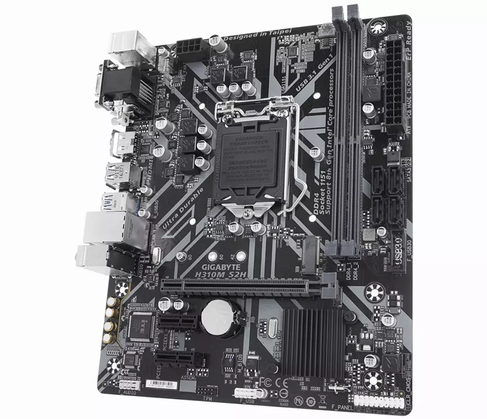 Дънна платка GIGABYTE H310M-S2H