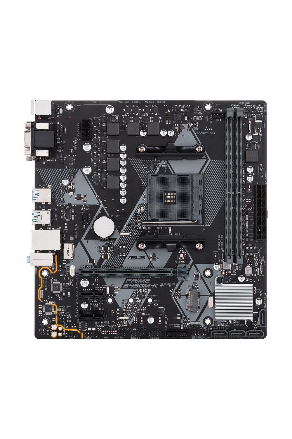Дънна платка ASUS Prime B450M-K