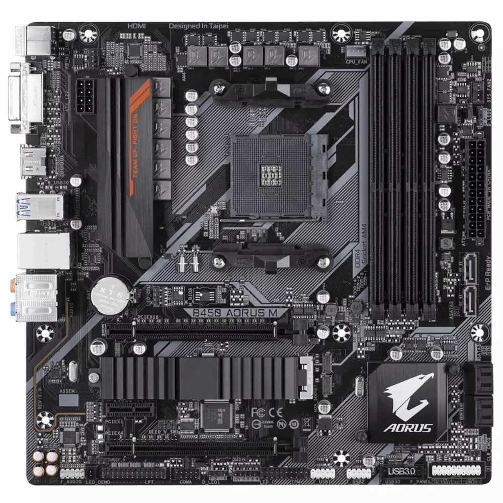 Дънна платка GIGABYTE B450 AORUS M