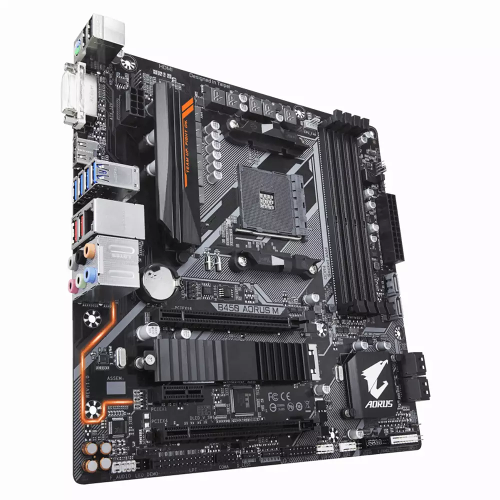 Дънна платка GIGABYTE B450 AORUS M