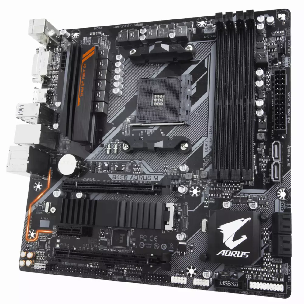 Дънна платка GIGABYTE B450 AORUS M