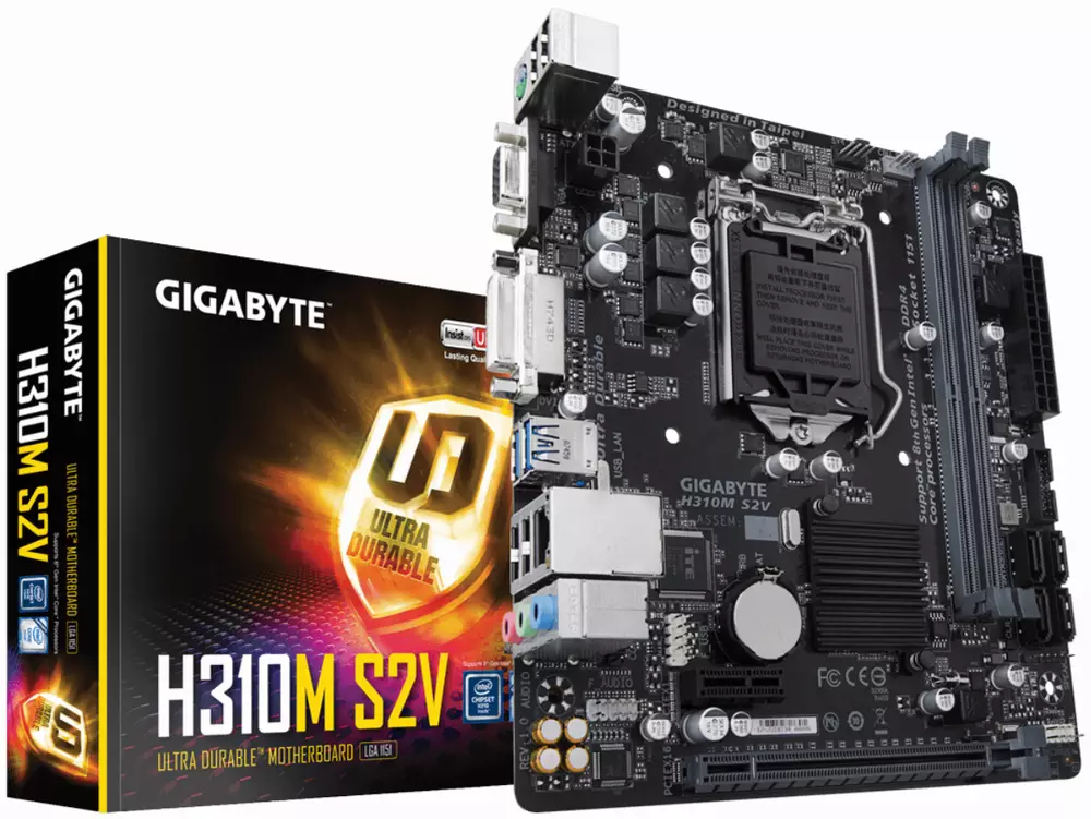 Дънна платка GIGABYTE H310M-S2V