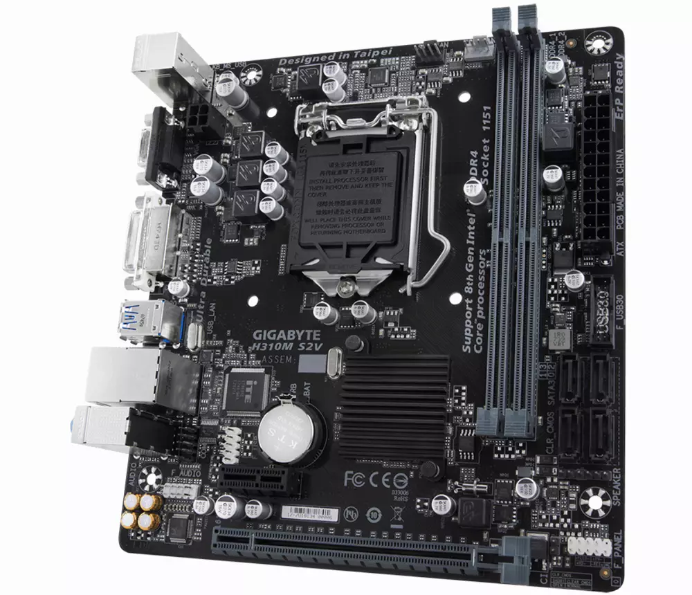 Дънна платка GIGABYTE H310M-S2V