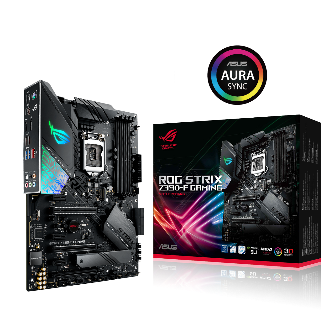 Дънна платка ASUS ROG STRIX Z390-F GAMING
