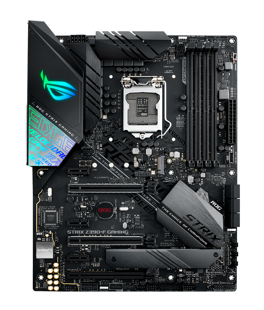 Дънна платка ASUS ROG STRIX Z390-F GAMING
