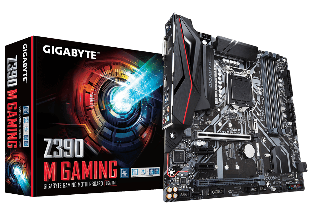 Дънна платка Gigabyte Z390M GAMING