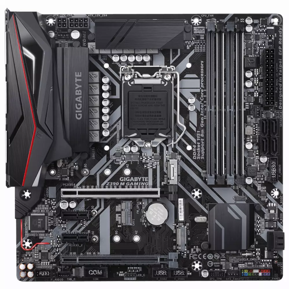 Дънна платка Gigabyte Z390M GAMING