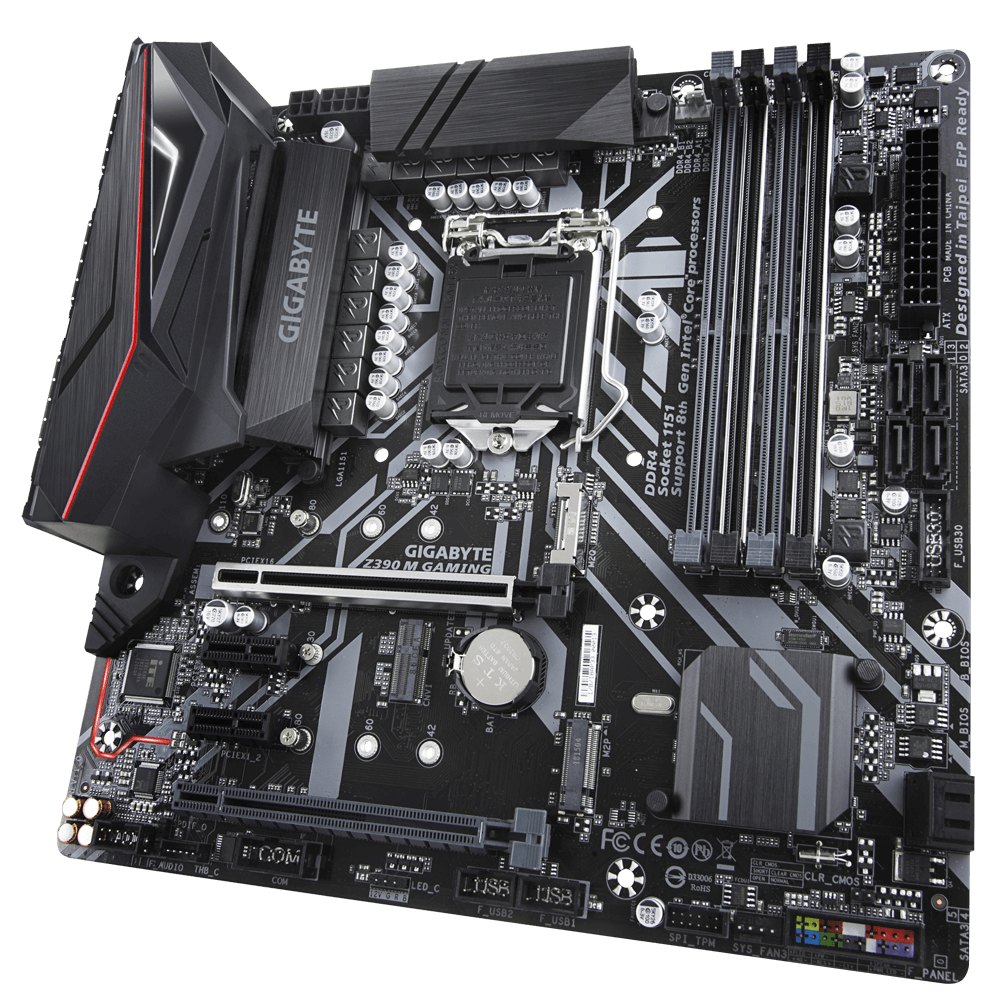 Дънна платка Gigabyte Z390M GAMING