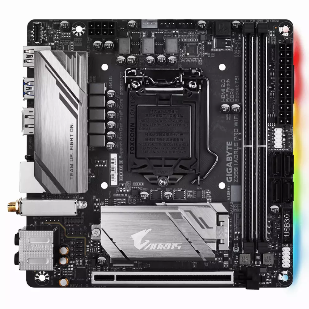 Дънна платка Gigabyte Z390 I AORUS PRO Wi-Fi