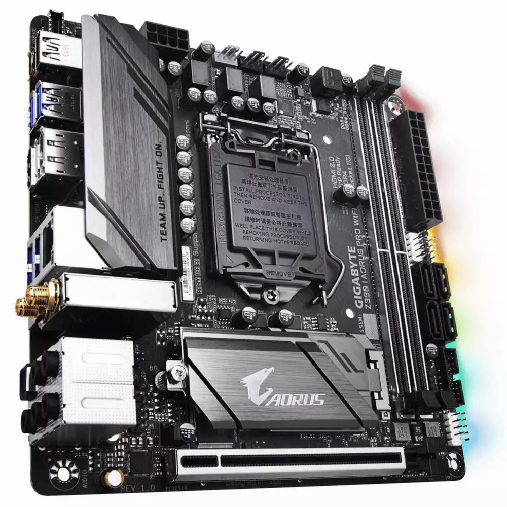Дънна платка Gigabyte Z390 I AORUS PRO Wi-Fi