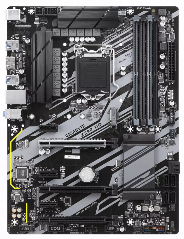 Дънна платка Gigabyte Z390 UD