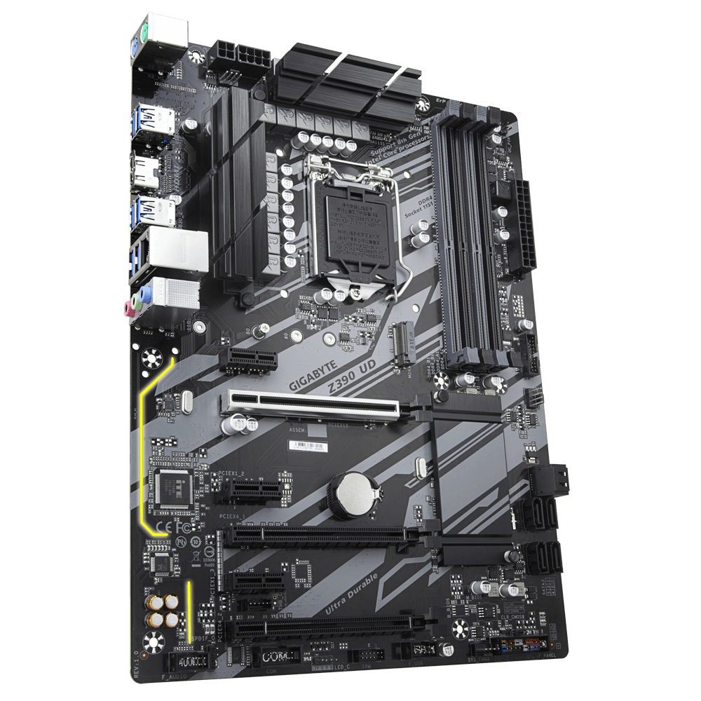 Дънна платка Gigabyte Z390 UD