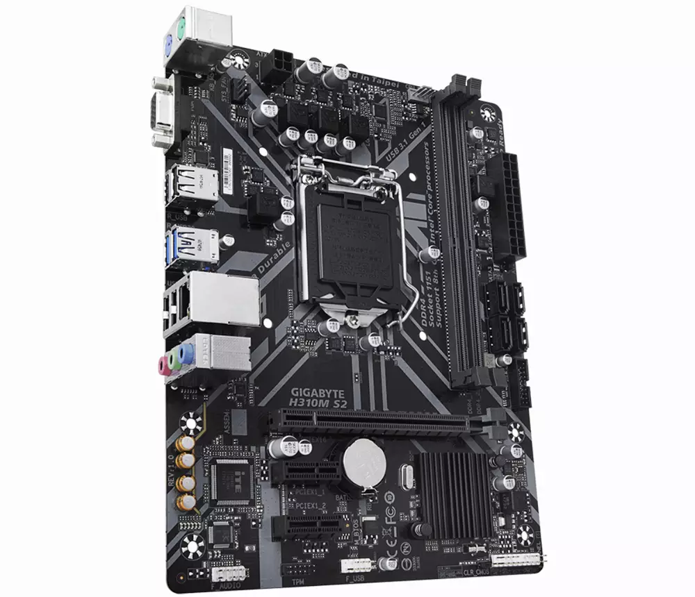 Дънна платка GIGABYTE H310M S2