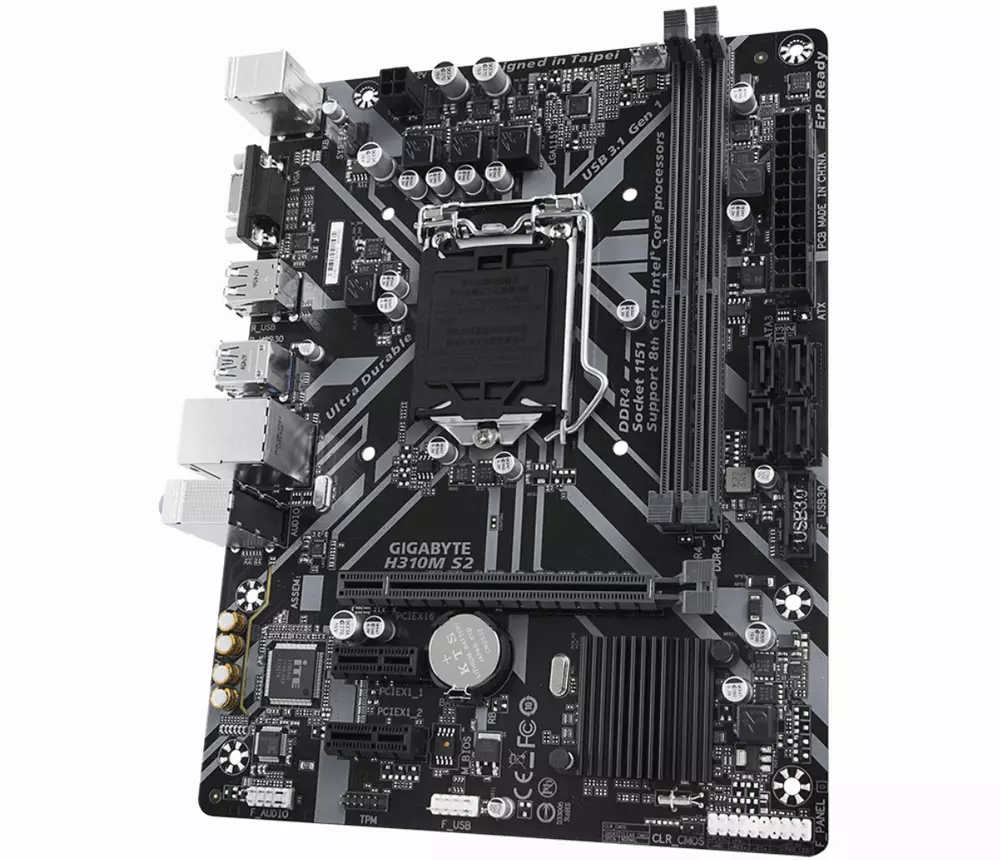 Дънна платка GIGABYTE H310M S2