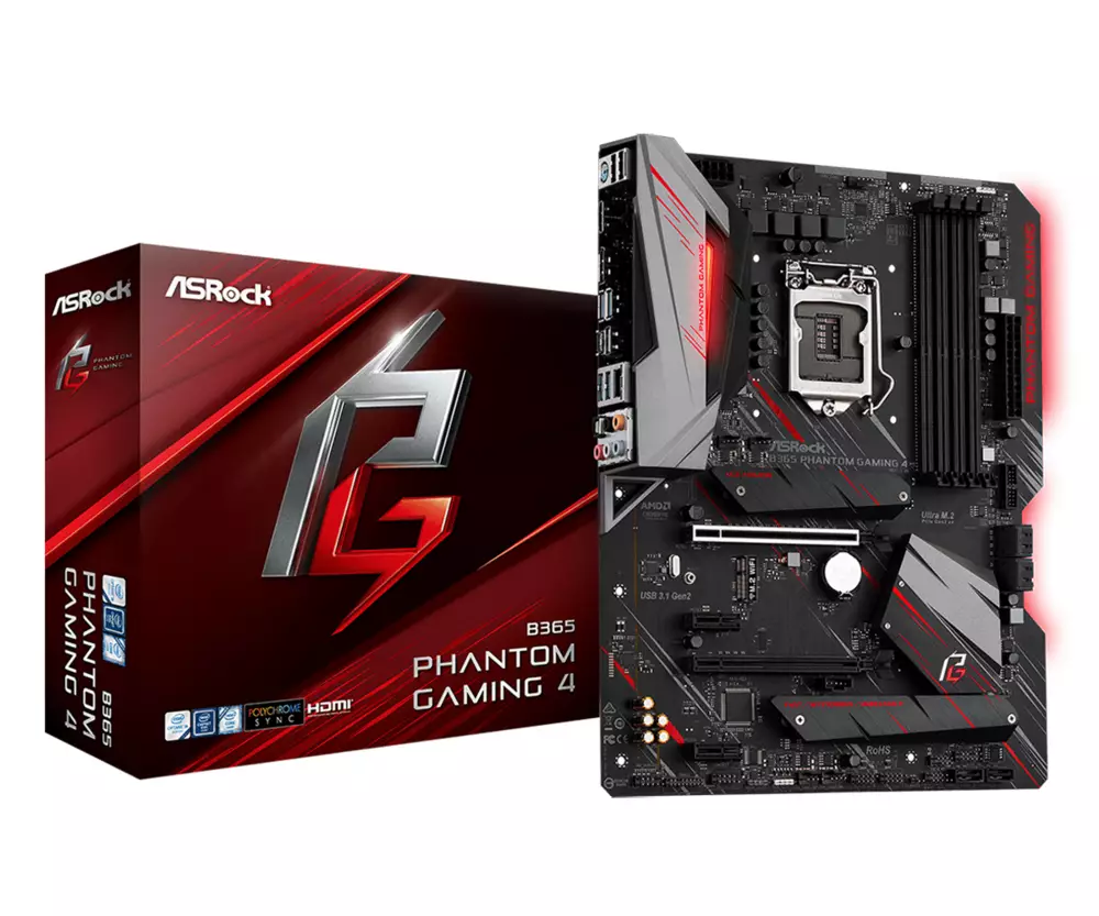 Дънна платка ASROCK B365 PHANTOM GAMING 4