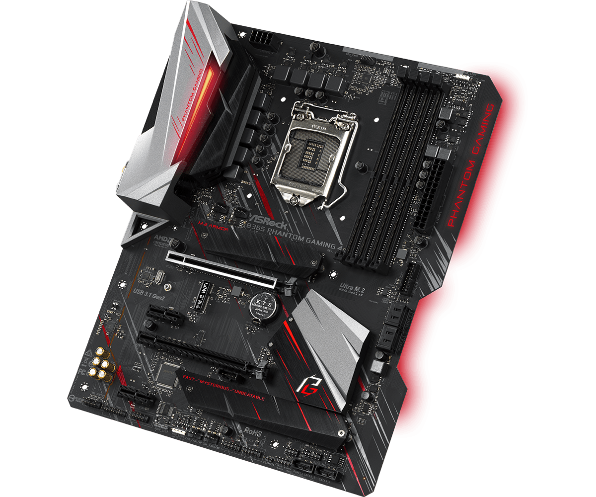 Дънна платка ASROCK B365 PHANTOM GAMING 4