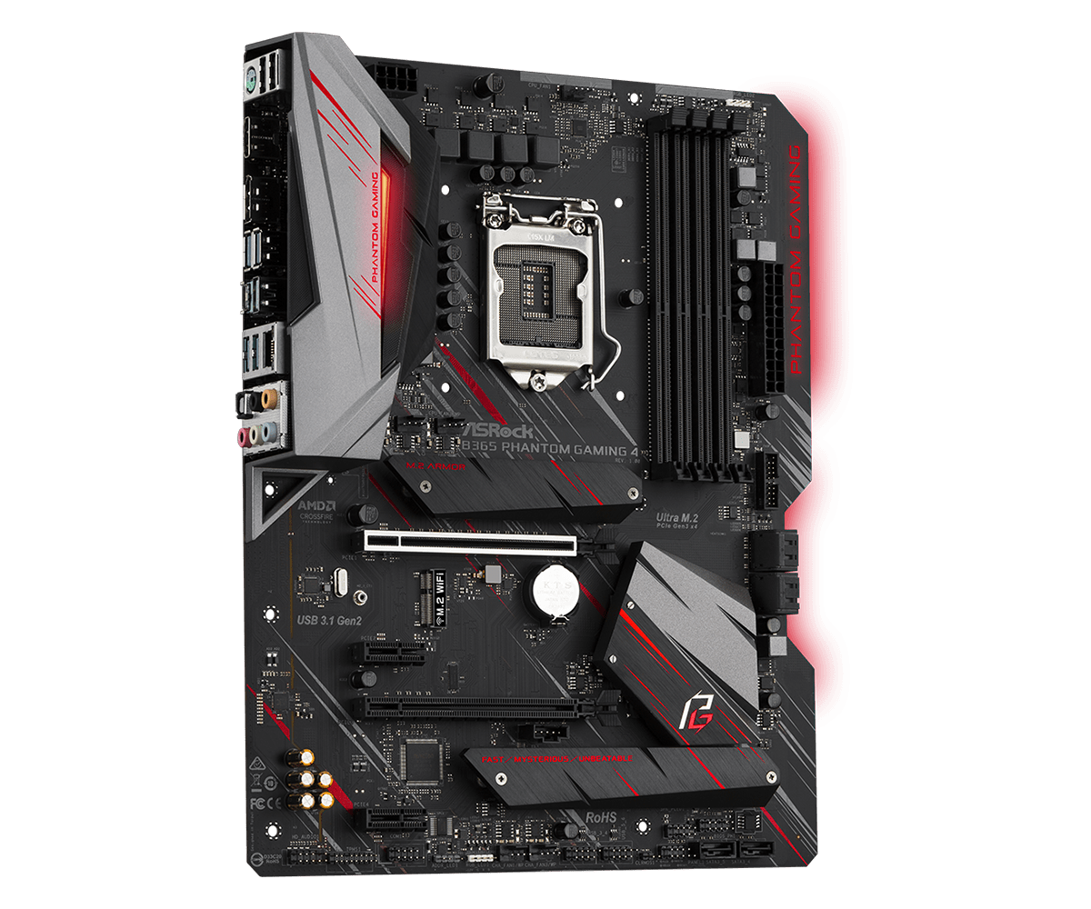 Дънна платка ASROCK B365 PHANTOM GAMING 4