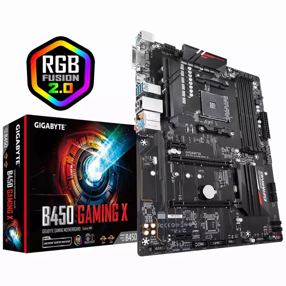 Дънна платка GIGABYTE B450 Gaming X