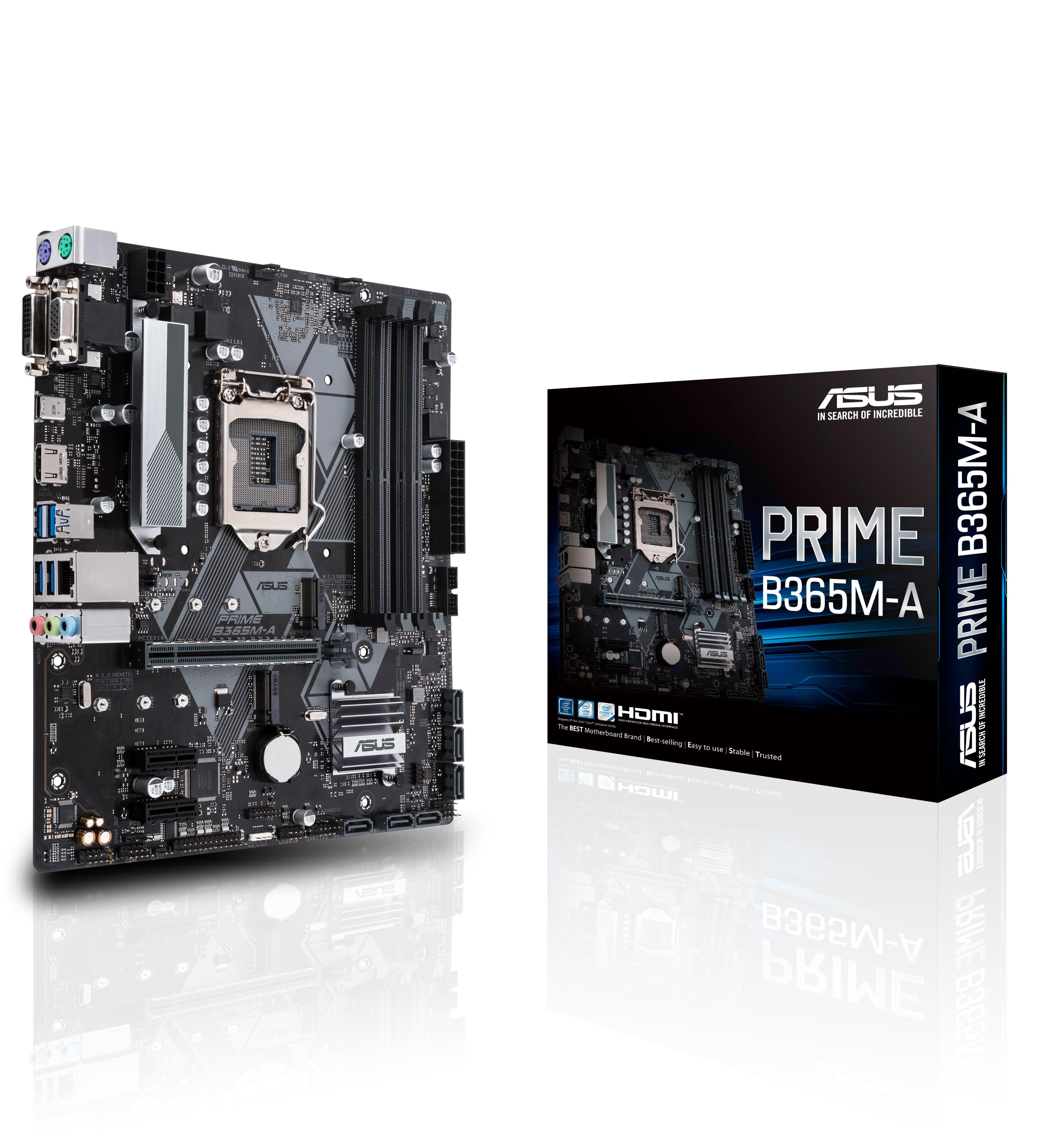 Дънна платка ASUS PRIME B365M-A