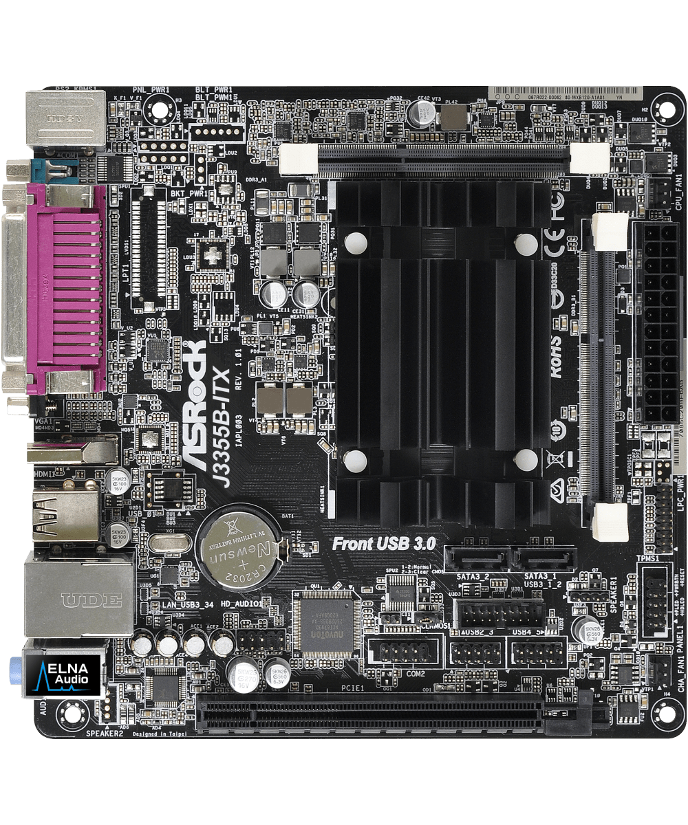 Дънна платка ASROCK J3355B + Intel Dual-Core Processor J3355