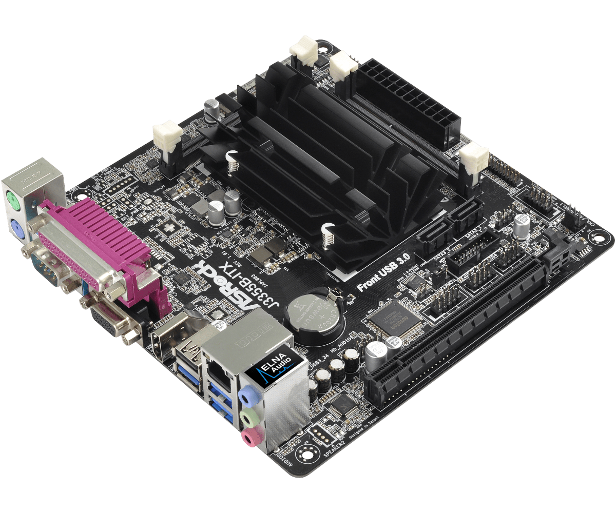 Дънна платка ASROCK J3355B + Intel Dual-Core Processor J3355