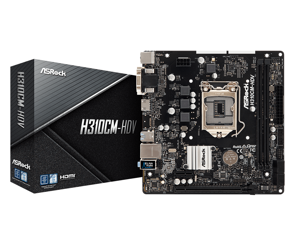 Placă de bază ASROCK H310CM-HDV