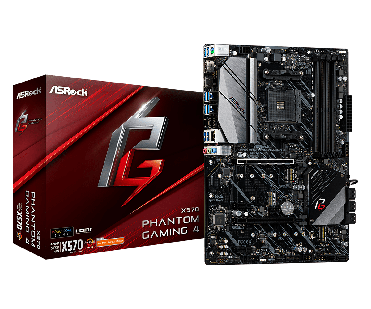 Дънна платка ASROCK X570 Phantom Gaming 4