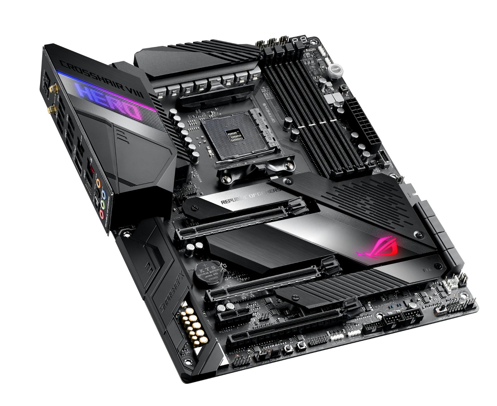 Дънна платка ASUS ROG CROSSHAIR VIII HERO (Wi-Fi 6)