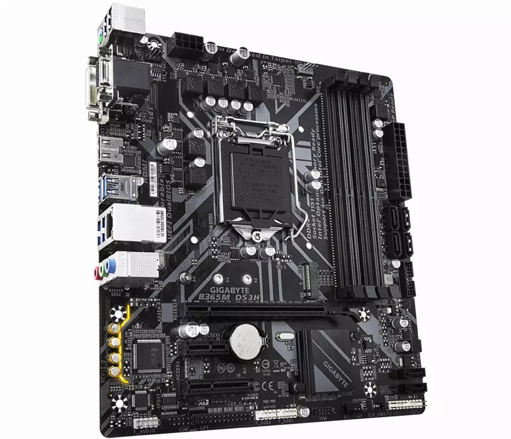 Дънна платка GIGABYTE B365M-DS3H